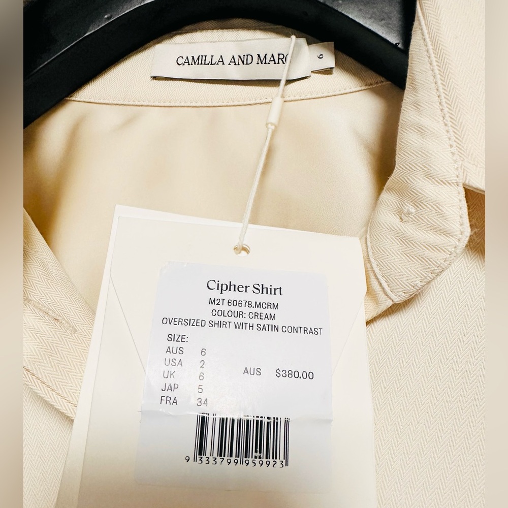 Camilla And Marc Cipher shirt - Size AU6/ US2 - Picture 4 of 9